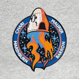 Space X Crew Dragon 3 Mission Patch T-Shirt